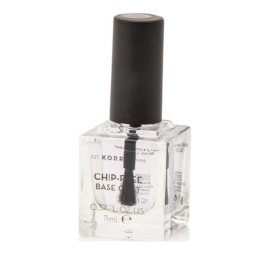 Korres Base Coat Chip Free Διάφανη Βάση Νυχιών με Αμυγδαλέλαιο, 11ml