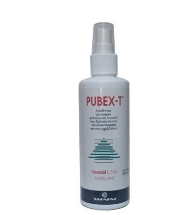 PUBEX spray-T Απωθητικό Spray για Ακάρεα, Ψύλλους και Κοριούς